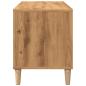 Preview: Plattenschrank Artisan-Eiche 100x38x48 cm Holzwerkstoff