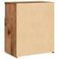 Preview: Nachttische 2 Stk. Altholz-Optik 50x32x60 cm Holzwerkstoff