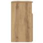Preview: Nachttische 2 Stk. Artisan-Eiche 50x32x60 cm Holzwerkstoff