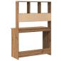 Preview: Schreibtisch mit Regal Artisan-Eiche 102x45x148cm Holzwerkstoff