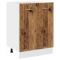 Preview: Unterschrank Altholz-Optik 60x46x81,5 cm Holzwerkstoff