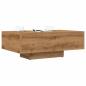 Preview: ARDEBO.de - Couchtisch Artisan-Eiche 85x55x31 cm Holzwerkstoff