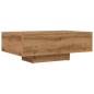 Preview: Couchtisch Artisan-Eiche 85x55x31 cm Holzwerkstoff
