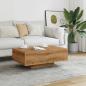 Preview: Couchtisch Artisan-Eiche 85x55x31 cm Holzwerkstoff
