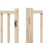 Preview: 12-tlg. Hundetor mit Tür Faltbar 960 cm Pappelholz