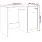 Preview: Schreibtisch Artisan-Eiche 100x50x76 cm Holzwerkstoff