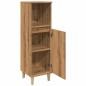 Preview: Badschrank Artisan-Eiche 30x30x100 cm Holzwerkstoff