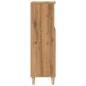 Preview: Badschrank Artisan-Eiche 30x30x100 cm Holzwerkstoff