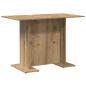 Preview: Esstisch Artisan-Eiche 110x60x75 cm Holzwerkstoff