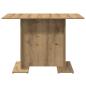 Preview: Esstisch Artisan-Eiche 110x60x75 cm Holzwerkstoff