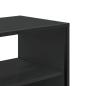 Preview: TV-Schrank Schwarz 100x31x39,5 cm Holzwerkstoff und Metall
