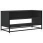Preview: TV-Schrank Schwarz 91x40x46 cm Holzwerkstoff und Metall