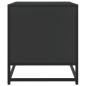 Preview: TV-Schrank Schwarz 91x40x46 cm Holzwerkstoff und Metall