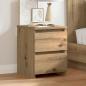 Preview: Nachttische 2 Stk. Artisan-Eiche 30x30x40 cm Holzwerkstoff