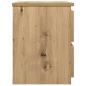 Preview: Nachttische 2 Stk. Artisan-Eiche 30x30x40 cm Holzwerkstoff