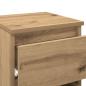 Preview: Nachttische 2 Stk. Artisan-Eiche 30x30x40 cm Holzwerkstoff