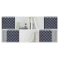 Preview: Faltboxen 4 Stk. Blau 32x32x32 cm Vlies