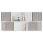 Preview: Faltboxen 4 Stk. Braun 32x32x32 cm Vlies