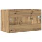 Preview: Waschbeckenunterschrank Artisan-Eiche 90x38,5x46 Holzwerkstoff