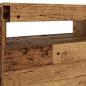 Preview: TV-Schrank mit LED Altholz-Optik 120x35x40 cm Holzwerkstoff