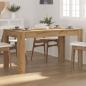Preview: Esstisch Artisan-Eiche 140x74,5x76 cm Holzwerkstoff