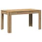 Preview: Esstisch Artisan-Eiche 140x74,5x76 cm Holzwerkstoff