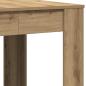 Preview: Esstisch Artisan-Eiche 140x74,5x76 cm Holzwerkstoff