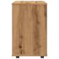 Preview: Rollcontainer Artisan-Eiche 46x36x59 cm Holzwerkstoff