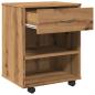 Preview: Rollcontainer Artisan-Eiche 46x36x59 cm Holzwerkstoff
