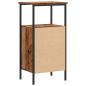 Preview: Nachttisch Altholz-Optik 41x31x80 cm Holzwerkstoff