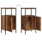 Preview: Nachttisch Altholz-Optik 41x31x80 cm Holzwerkstoff