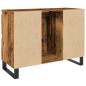 Preview: Waschbeckenunterschrank Altholz-Optik 80x33x60 cm Holzwerkstoff