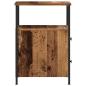 Preview: Nachttische 2 Stk. Altholz-Optik 34x35,5x50 cm Holzwerkstoff