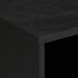 Preview: TV-Schrank Schwarz 80x33x46 cm Holzwerkstoff