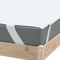 Preview: Matratzenschoner Wei? 90x190 cm Wasserdicht