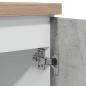 Preview: Spülenunterschrank Betongrau 80x46x81,5 cm Holzwerkstoff