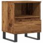 Preview: Nachttisch Altholz-Optik 40x35x50 cm Holzwerkstoff