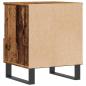 Preview: Nachttisch Altholz-Optik 40x35x50 cm Holzwerkstoff