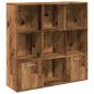 Preview: Bücherschrank Altholz-Optik 98x29x97,5 cm Holzwerkstoff