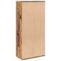 Preview: Bücherregal Altholz-Optik 50x25x104 cm
