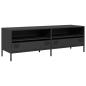 Preview: TV-Schrank Schwarz 135x39x43,5 cm Kaltgewalzter Stahl