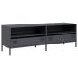 Preview: TV-Schrank Anthrazit 135x39x43,5 cm Kaltgewalzter Stahl