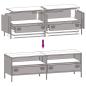 Preview: TV-Schrank Anthrazit 135x39x43,5 cm Kaltgewalzter Stahl