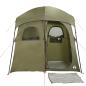 Preview: Duschzelt 2 Personen Olivgrün Wasserdicht