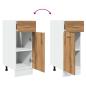 Preview: Schubunterschrank Artisan-Eiche 30x46x81,5 cm Holzwerkstoff