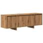 Preview: ARDEBO.de - TV-Schrank Artisan-Eiche 120x30x40,5 cm Holzwerkstoff
