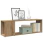 Preview: ARDEBO.de - TV-Schrank Artisan-Eiche 100x24x32 cm Holzwerkstoff
