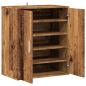 Preview: Schuhregal Altholz-Optik 60x35x70 cm Holzwerkstoff