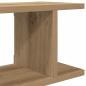 Preview: Wandregale 2 Stk. Artisan-Eiche 75x18x20 cm Holzwerkstoff