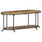 Preview: ARDEBO.de - TV-Regal 100x42x40 cm Altholz Massiv